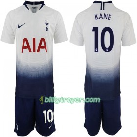 Billige Fotballdrakter Tottenham Hotspur Kane 10 Barn Hjemmedraktsett 2018/19 Kortermet